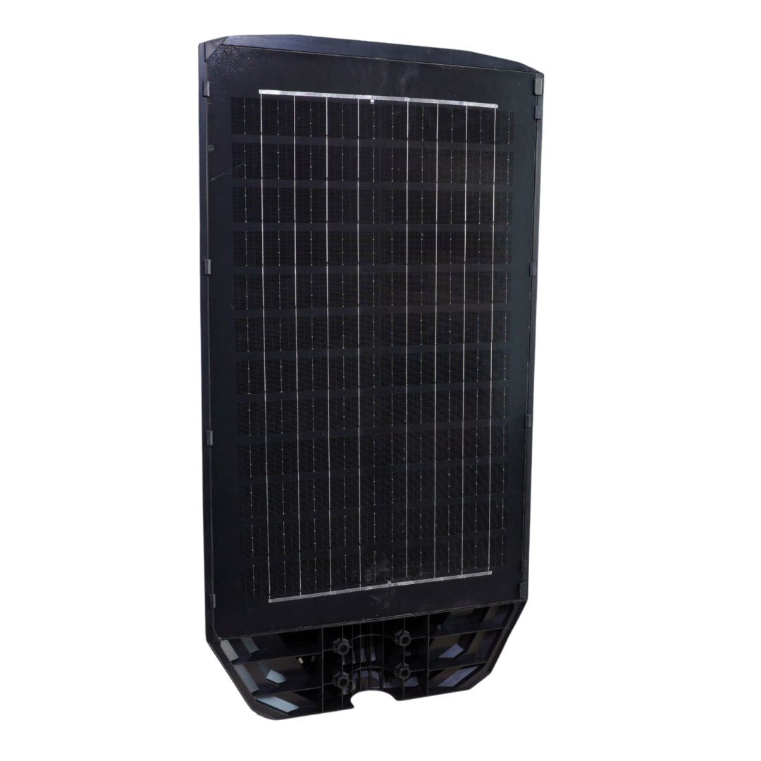 Lampa Solară Stradală Polaris Innova 1600W – LED 120.000 lm, Senzor Lumină/Mișcare și Telecomandă, IP66 & Suport Prindere+Cadou Surpriză