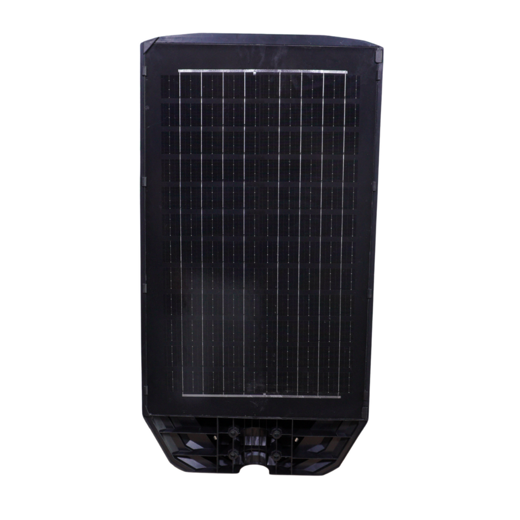 Lampa Solară Stradală Polaris Innova 1600W – LED 120.000 lm, Senzor Lumină/Mișcare și Telecomandă, IP66 & Suport Prindere+Cadou Surpriză