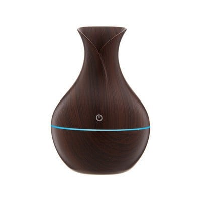 Pachet 1 + 1 Difuzor Aromaterapie cu ultrasunete și Umidificator cu led, 130 ml + Cadou 12 Esențe Aromaterapie