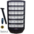 Lampa Solară Stradală Polaris Innova 1600W – LED 120.000 lm, Senzor Lumină/Mișcare și Telecomandă, IP66 & Suport Prindere+Cadou Surpriză