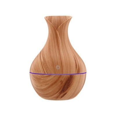 Pachet 1 + 1 Difuzor Aromaterapie cu ultrasunete și Umidificator cu led, 130 ml + Cadou 12 Esențe Aromaterapie