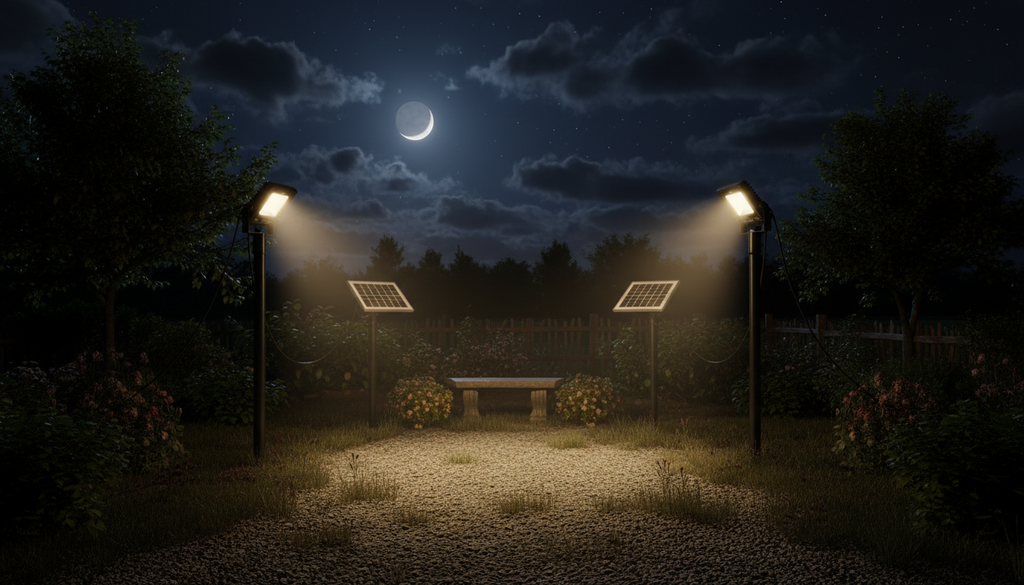 Set 4 x Proiector Solar Innova 100W, IP66, Indicator Baterie, Telecomandă, 6500k, 3 Ani Garanție
