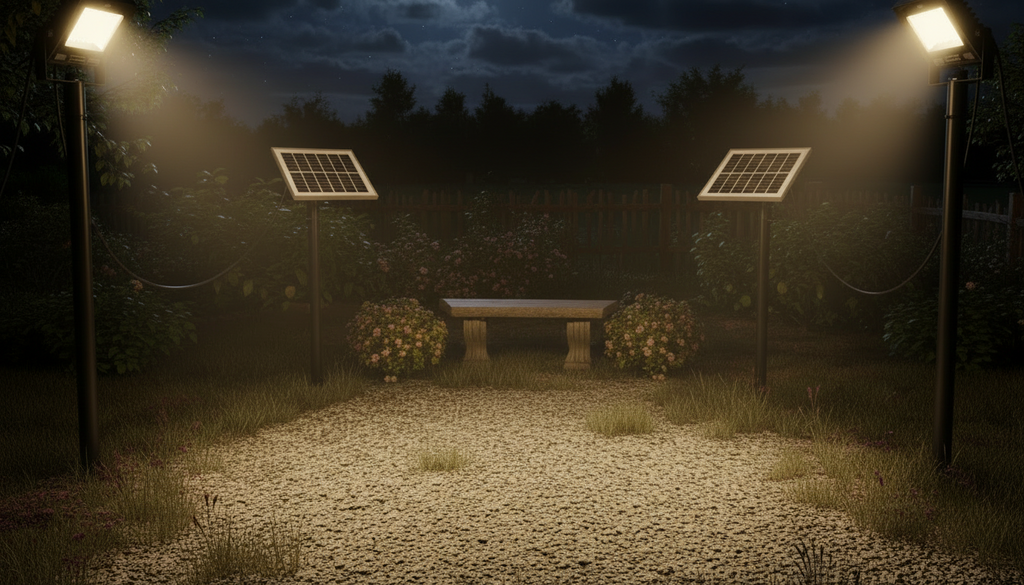 Set 4 x Proiector Solar Innova 100W, IP66, Indicator Baterie, Telecomandă, 6500k, 3 Ani Garanție