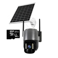 Cameră Supraveghere Solară INNOVA 4G TS1 - 3MP, PTZ 355°, Night Vision Color, Audio Bidirecțional, Alarmă, O-Kam Pro