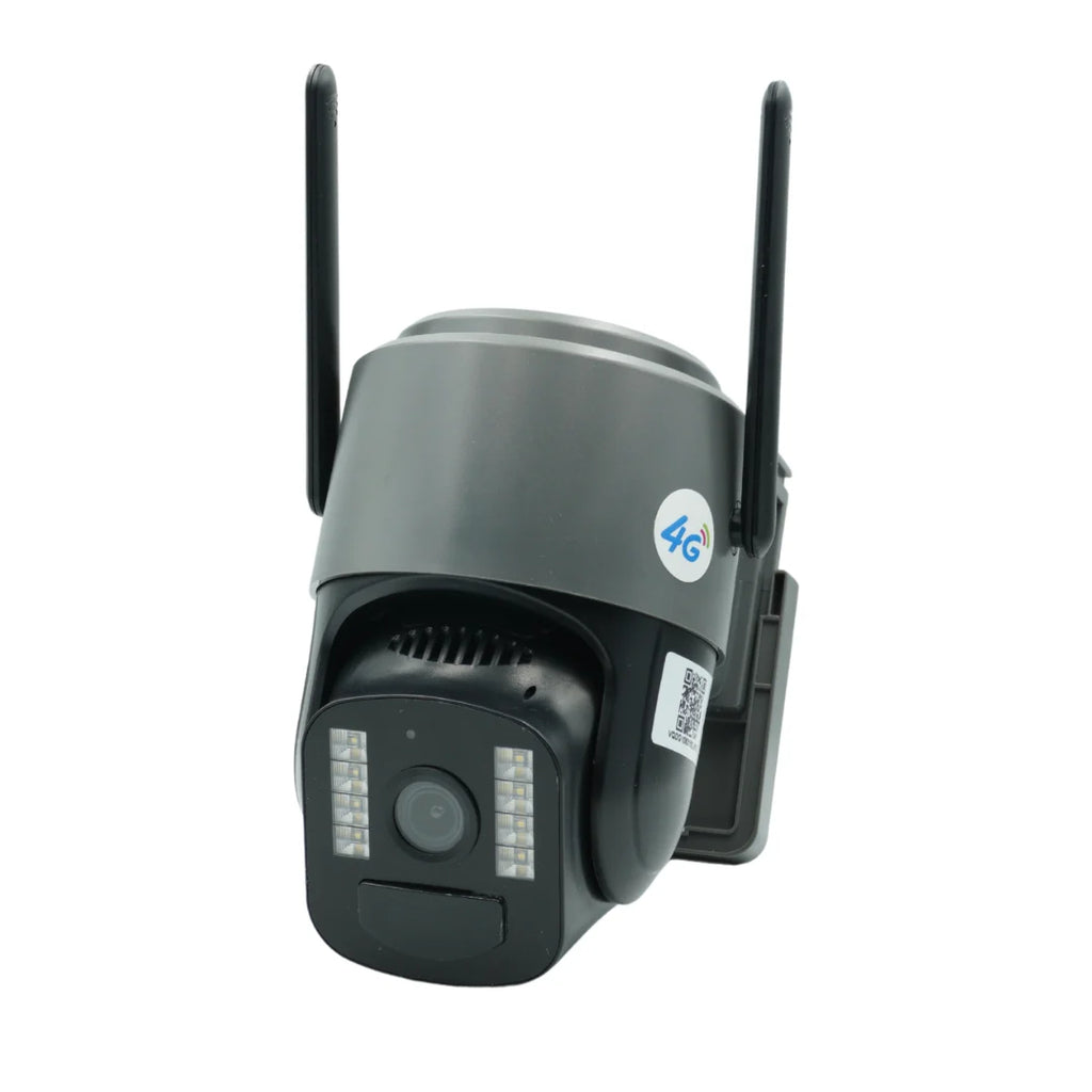 Cameră Supraveghere Solară INNOVA 4G TS1 - 3MP, PTZ 355°, Night Vision Color, Audio Bidirecțional, Alarmă, O-Kam Pro
