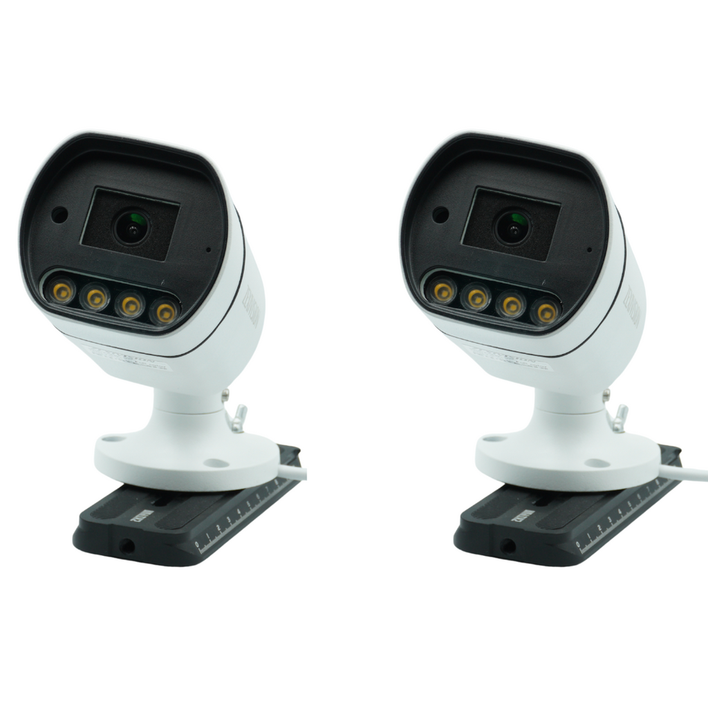 Zexivision Turbo HD 5MP Full-Color 4K Video Surveillance Kit, Audio, HDMI, Integrated Alarm, Real-Time Viewing