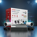 Zexivision Turbo HD 5MP Full-Color 4K Video Surveillance Kit, Audio, HDMI, Integrated Alarm, Real-Time Viewing