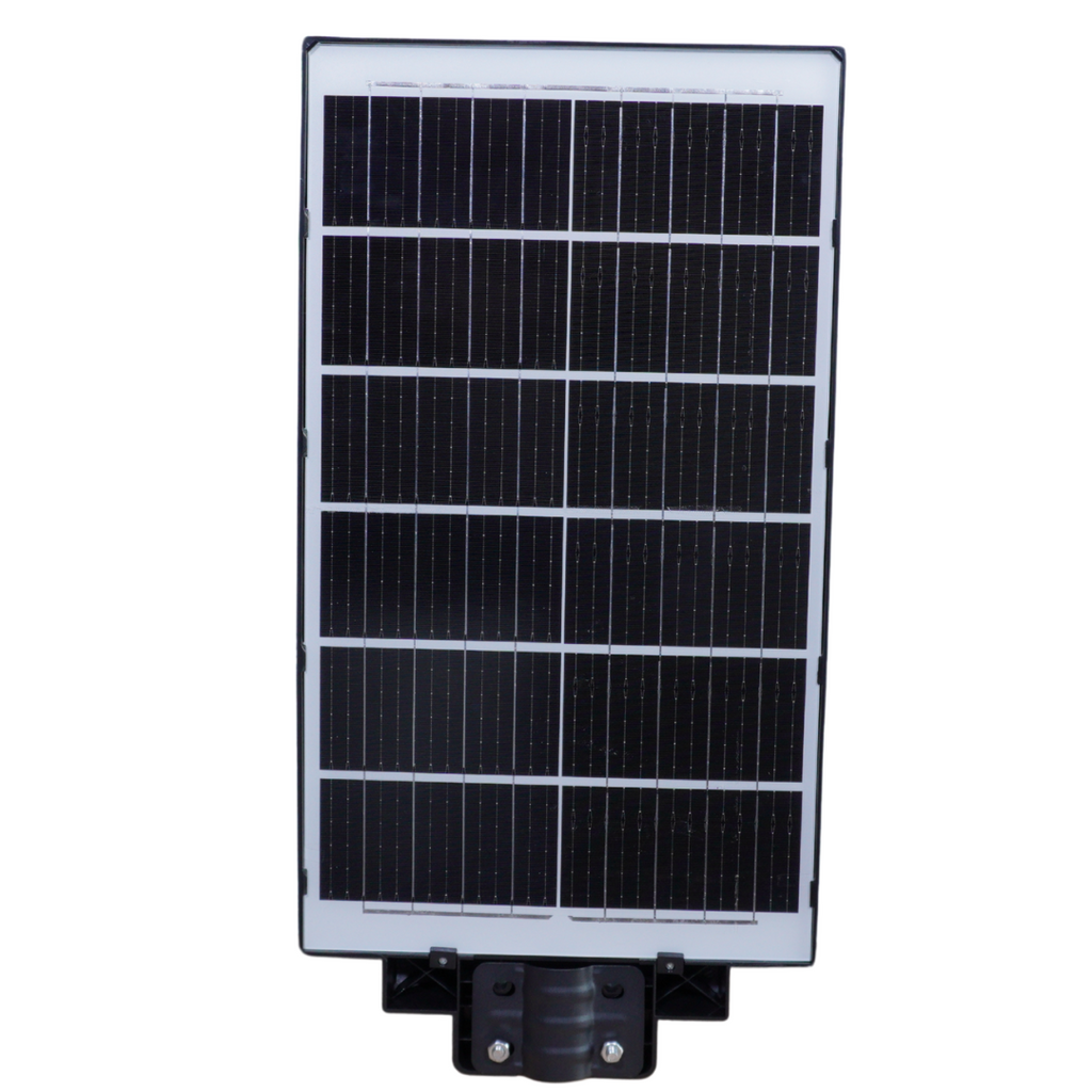 Lampa Solară Stradală Helio PRO Innova 1000W – LED 80 000 lm, Senzor Mișcare, Senzor Lumină IP66, Telecomandă & Suport Prindere + Cadou Surpriză
