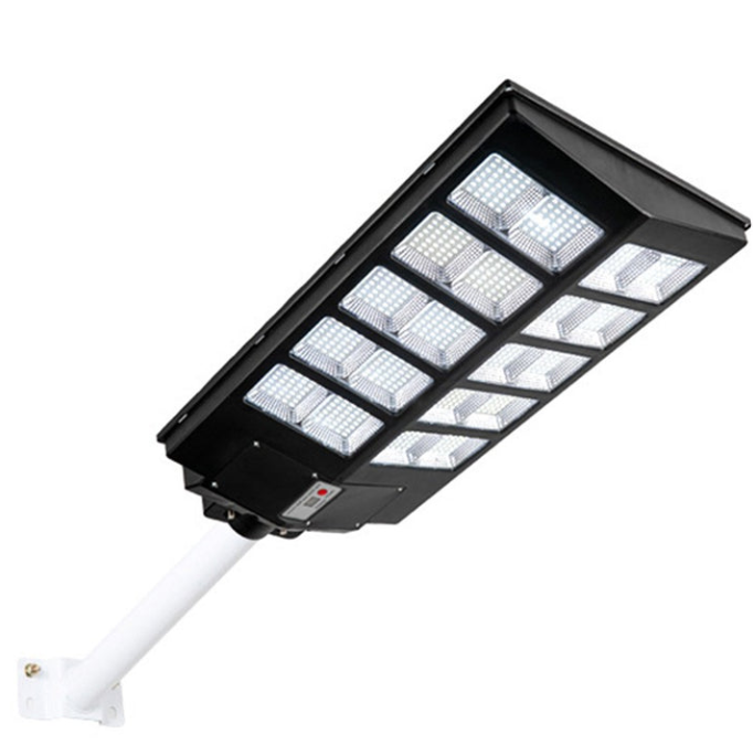 Lampa Solară Stradală Helio PRO Innova 1000W – LED 80 000 lm, Senzor Mișcare, Senzor Lumină IP66, Telecomandă & Suport Prindere + Cadou Surpriză