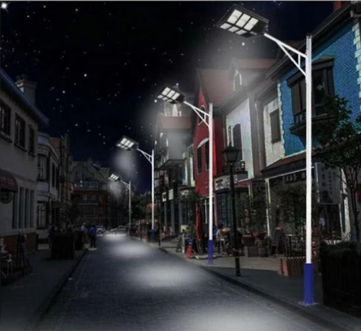 Lampa Solară Stradală Helio PRO Innova 1000W – LED 80 000 lm, Senzor Mișcare, Senzor Lumină IP66, Telecomandă & Suport Prindere + Cadou Surpriză