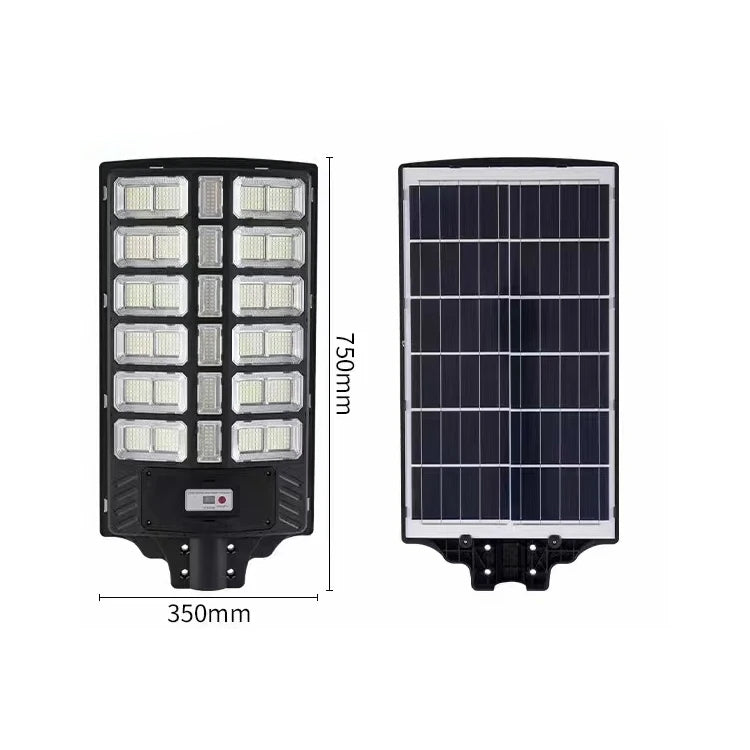 Lampa Stradală Solară Innova Viper 1800 W, Telecomandă, IP67, Senzor de Mișcare, Senzor de Lumină