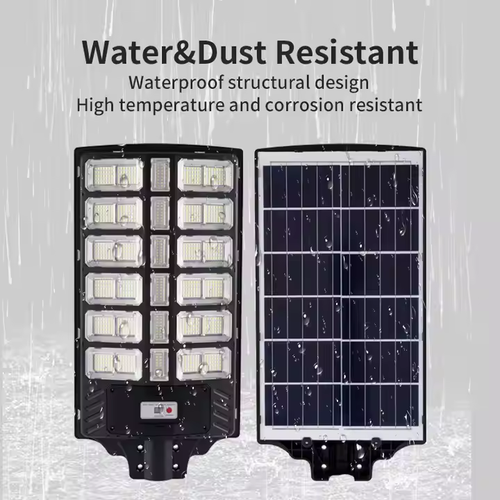 Innova Viper 1500 W Lampa Stradală Solară, Telecomandă, IP67, Senzor de Mișcare, Senzor de Lumină