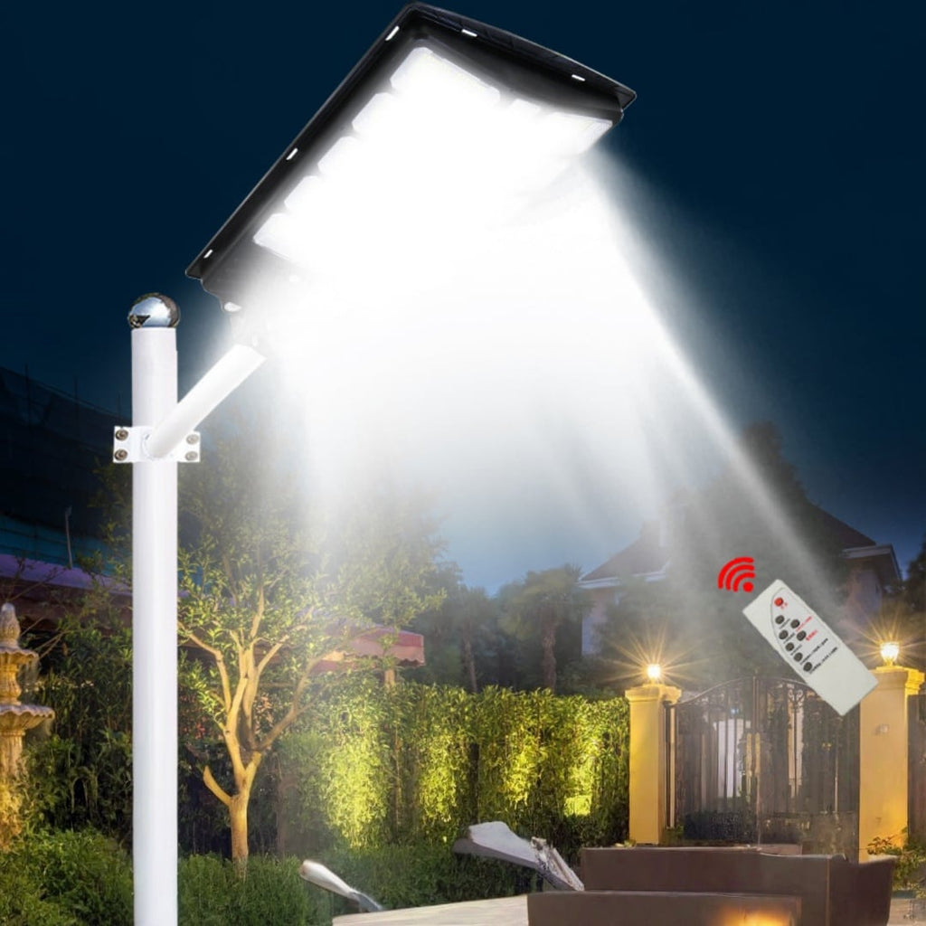 Innova Viper 1500 W Lampa Stradală Solară, Telecomandă, IP67, Senzor de Mișcare, Senzor de Lumină