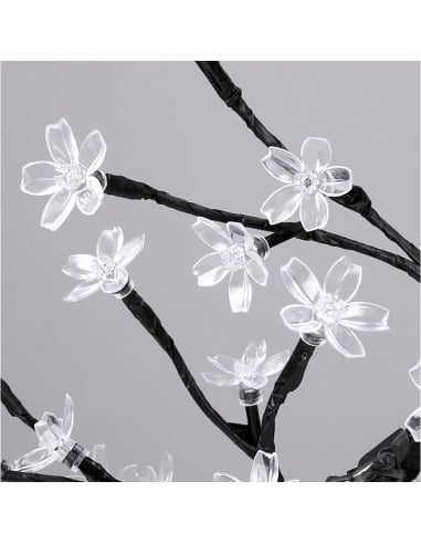 Black Friday - Decorative Bonsai with Cherry Blossoms, 2 x 28 Multicolor LEDs Pack