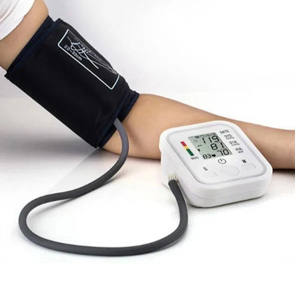 Home Health Pack: Digital Blood Pressure Monitor and Non-Contact Infrared Thermometer