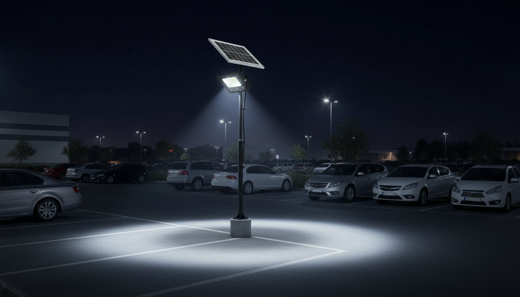 INNOVA Proiector LED 200W cu Panou Solar și telecomandă, IP66 + Cadou surpriză