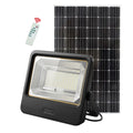 Proiector solar LED 1000W Innova Smart Home Cyborg, IP67, panou solar 45x35 cm și telecomandă