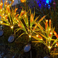 Set of 4 Decorative Solar Wheat Spike Lights M374-16, 60cm, IP66, LED with Light Sensor