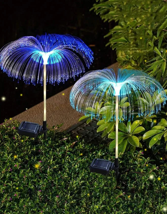 SET 2 x Lampa Solara Gradina Tip jellyFISH - RGB