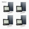 Set 4 x Proiector Solar Innova 100W, IP66, Indicator Baterie, Telecomandă, 6500k, 3 Ani Garanție