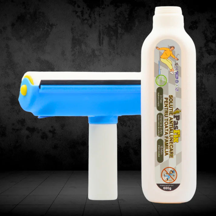 Anti-slip Solution PasFix 600ml – Reliable protection for tiles, stone, and marble, with application roller