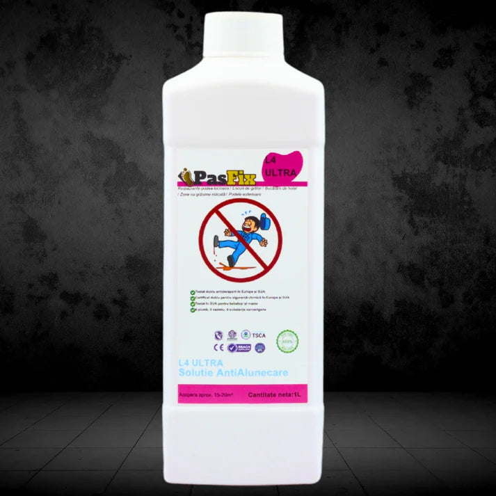 PasFix L4 ULTRA Anti-slip Solution 1L - Professional protection for glossy floors, high-grease areas and outdoor floors