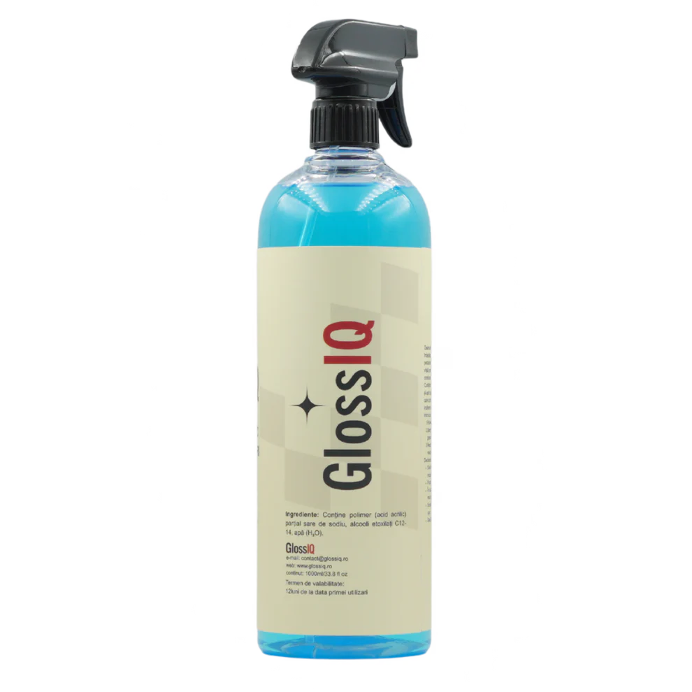 Spray Ceramic pentru Geamuri IQ17 – protecție hidrofobă anti ploaie, 1000 ml