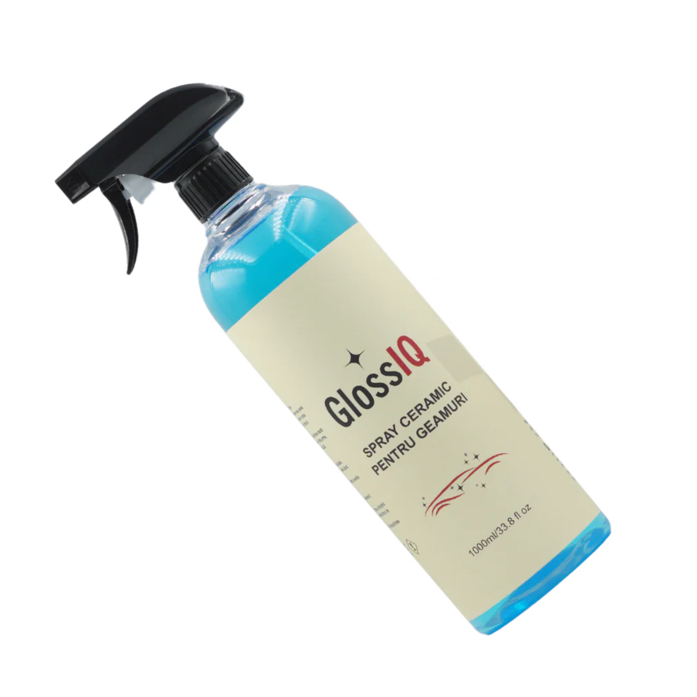 Spray Ceramic pentru Geamuri IQ17 – protecție hidrofobă anti ploaie, 1000 ml