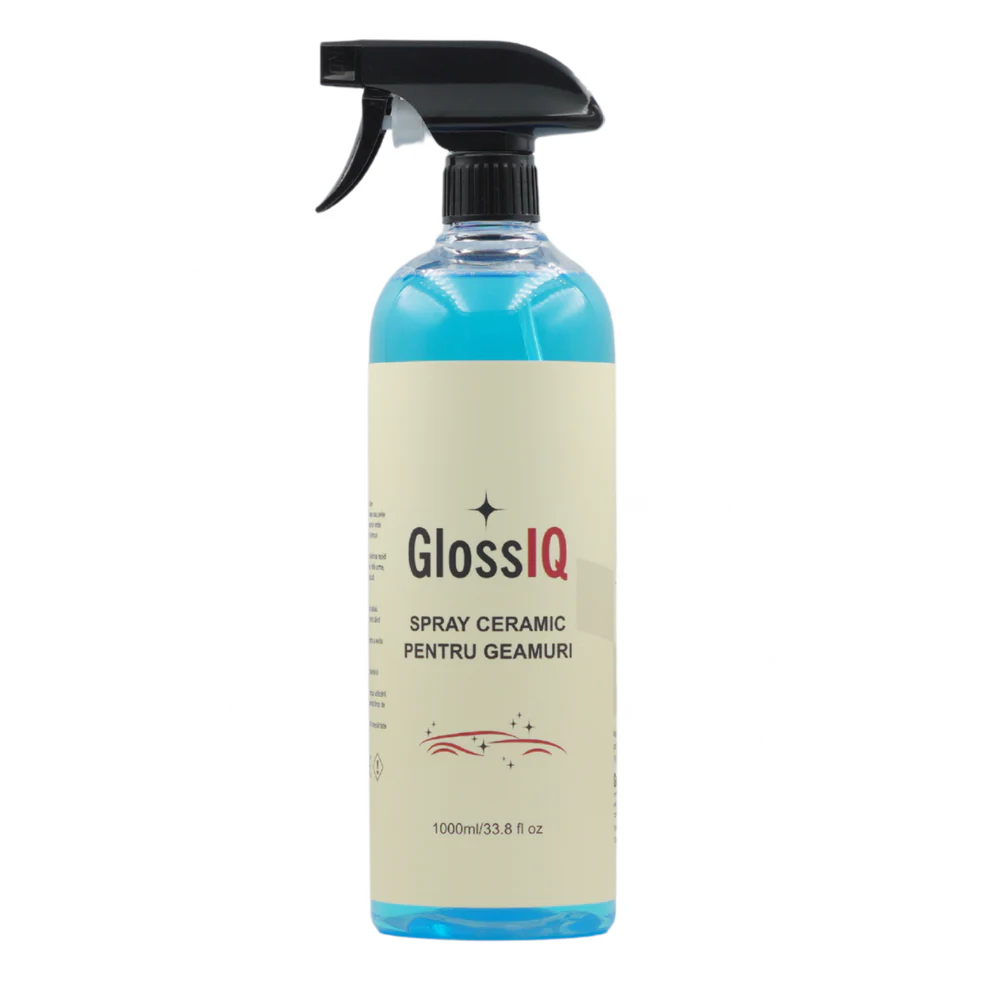 Spray Ceramic pentru Geamuri IQ17 – protecție hidrofobă anti ploaie, 1000 ml